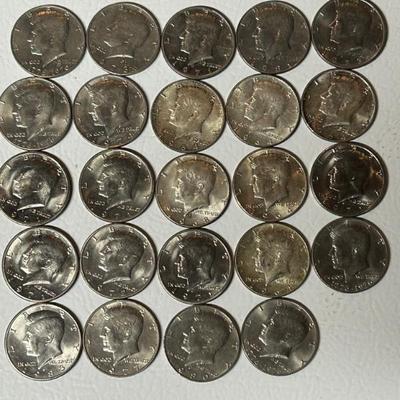 Kennedy Half Dollar Coins 