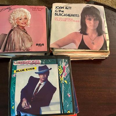 Sale Photo Thumbnail #63: Multiple Turntables, Vinyl Records (33RPM & 45RPM), 8 Track Tapes, Cassette Tapes and CD's. 