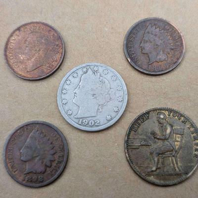 Four Coins and a Token