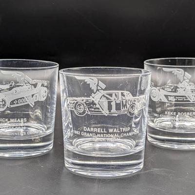 Goodyear Champions Whiskey Glasses