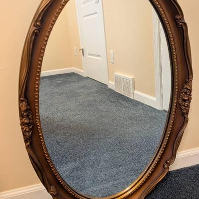 Oval Wall Mirror 