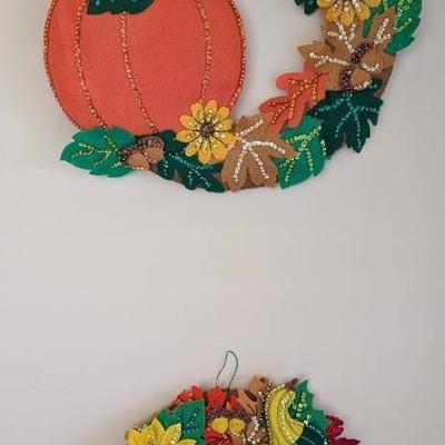 Felt Fall Wreaths