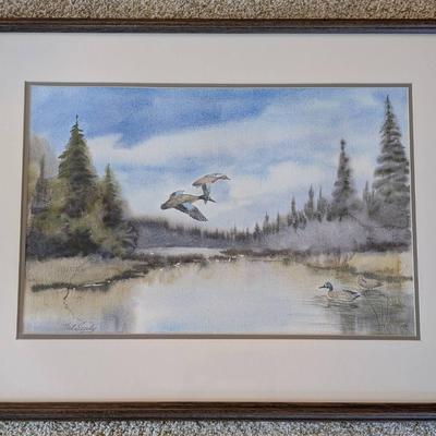 Original Phil Sealy Watercolor Painting