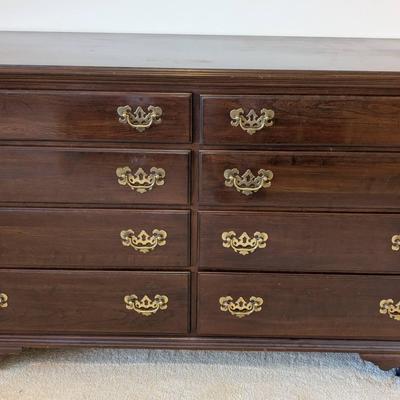 Ethan Allen Georgian Court Cherry Dresser