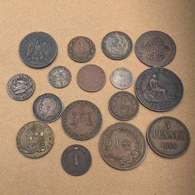 1800's and 1900's Coins of the World