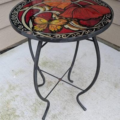Butterfly Glass Table
