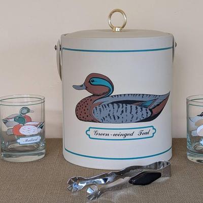 Georges Briard Ice Bucket and Glasses