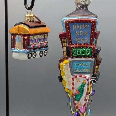 Christopher Radko New Years Eve Ornaments 