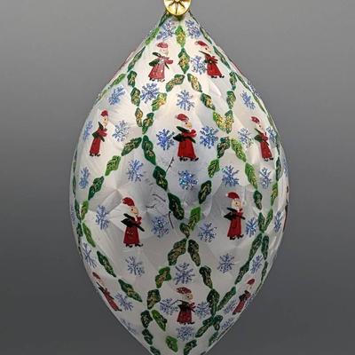 Christopher Radko Homecomings Teardrop Ornament 