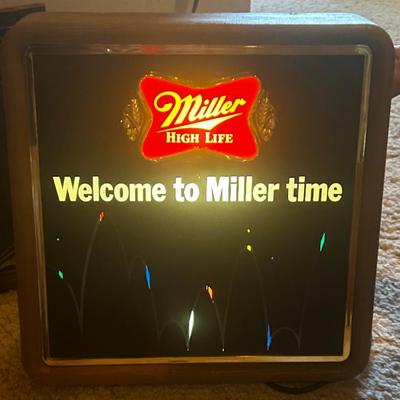 Miller Light Up Mirror