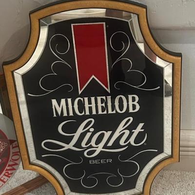 Michelob Light Mirror