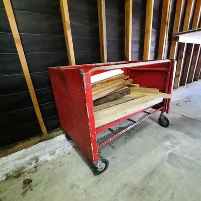 Sale Photo Thumbnail #13: steel rolling cart