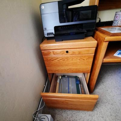 Sale Photo Thumbnail #48: solid oak file cabinet
