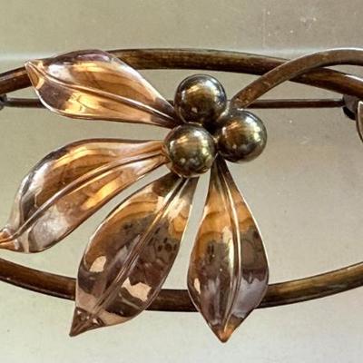 Vintage Forstner 10K Gold Leaf Brooch - Total Weight 5.97 Grams Vintage Forstner 10K Gold Leaf Brooch - Total Weight 5.97 Grams 