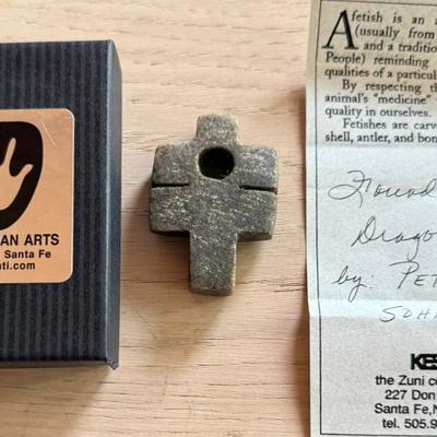 Peter So Happy Carved Stone Dragonfly Fetish In Original Box