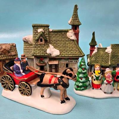 Porcelain Christmas Figurines "Lemax" & Many More