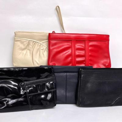 1980s Style Clutch Purses