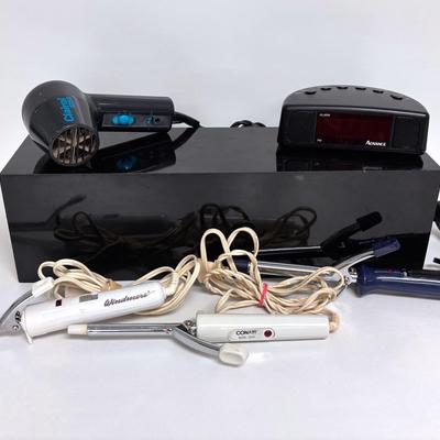“Conair” Curling Iron, “Clairol” Hair Dryer, & More 