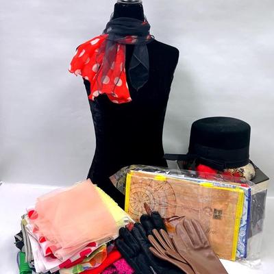 “Doris Designed” Black Hat & Ladies Accessories 