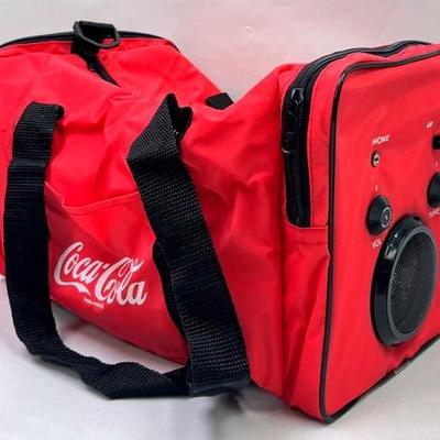 Vintage 1990’s “Coca-Cola” Insulated Bag/Radio