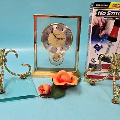 "Howard Miller" Table Clock & Others