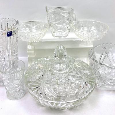 “Anchor Hocking” and More Clear Glassware 
