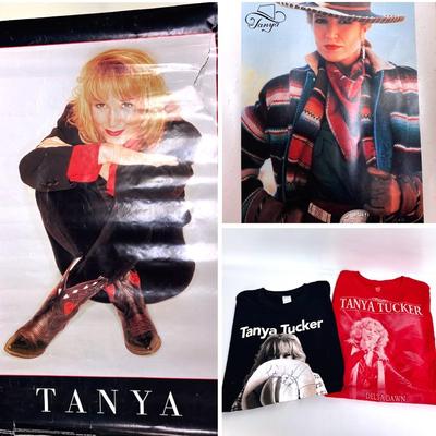 Tanya Tucker Signed T-Shirt & Other Items