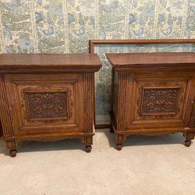 Sale Photo Thumbnail #6: Old English Small End Tables