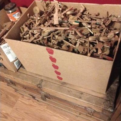 Sale Photo Thumbnail #105: Antique piano keys
