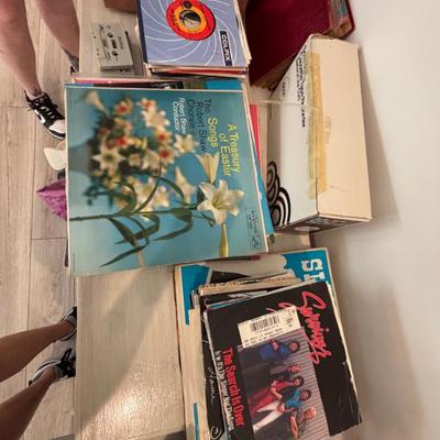Sale Photo Thumbnail #47: 45s and LPs