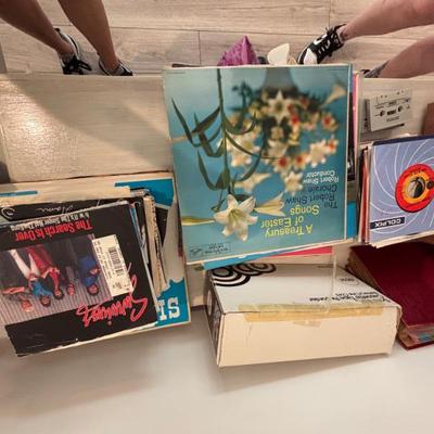 45s and LPs