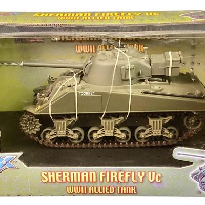 NIB 21st Century Toys The Ultimate Soldier Sherman Firefly WWII Allied Tank