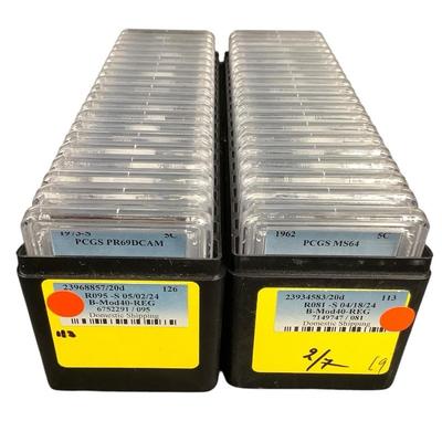 (40) Assortment Of PCGS Slabs