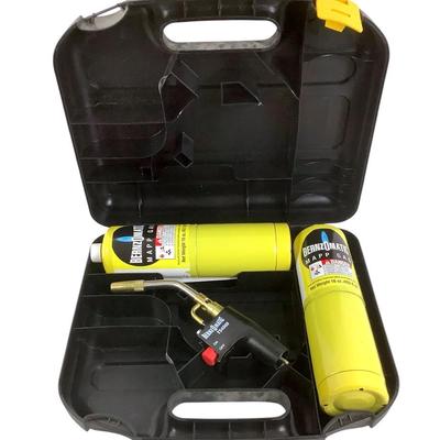Berns-O-Matic Hand Torch With 2 Cylinders 