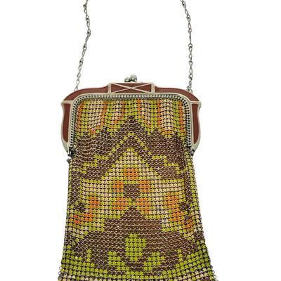 Whiting & Davis Deco Mesh Purse
