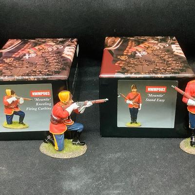 King And Country Die-cast Mountie Models