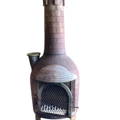 Metal Chimenea