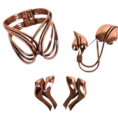 Signed Renoir Copper Jewelry 