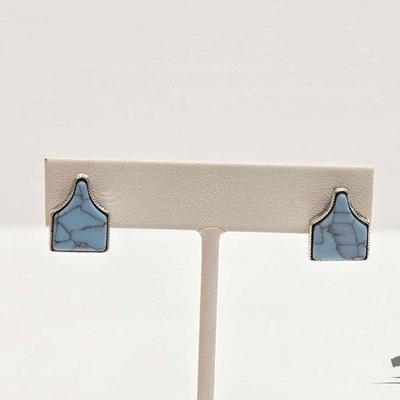 #720 • Ear Tag Earrings
