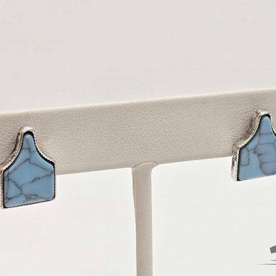 #705 • Ear Tag Earrings
