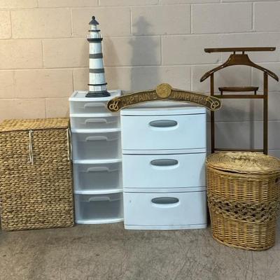 Vintage Butler Suit Valet Stand & Home Storage Essentials 