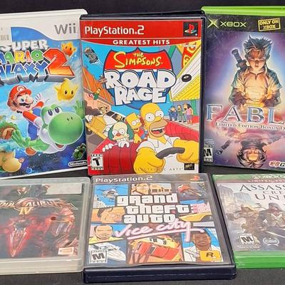 PlayStation, XBox, and Wii Games