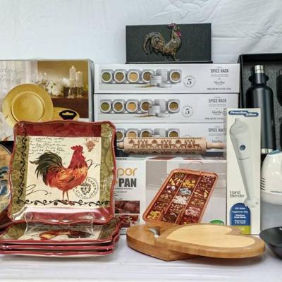 Entertain Tonight 12pc Charger Plates W/ Kitchen Decor & Accessories
