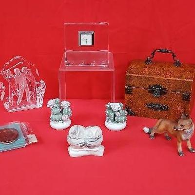 Waterford Crystal Clock and More