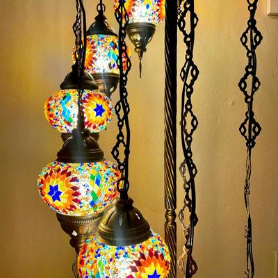 Turkish Mosaic Floor Lamp