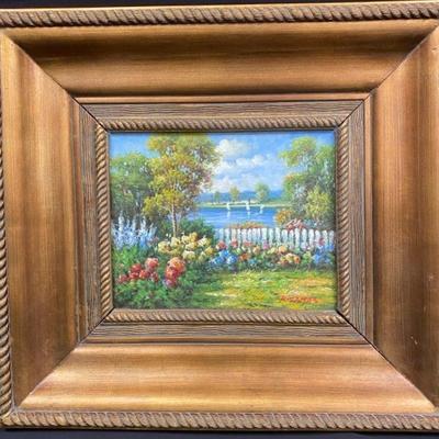Original Signed K. James Painting