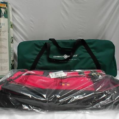 North Rim Sport Dome Tent E/ Disc-O-Bed Cot System And Luggage Bag