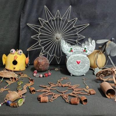 Rustic Wind Chimes And Patio Decor Collection