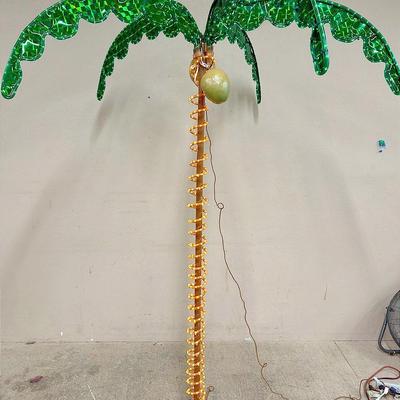 7ft Palm Rope Light Up Tree 