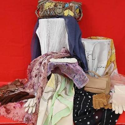 Hand Rolled &Designer Scarves, Suede Gloves